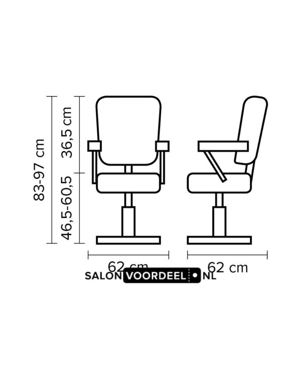 dames kappersstoel neo 2