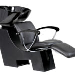 Wasunit Gustaf  met voetsteun en zwarte bak