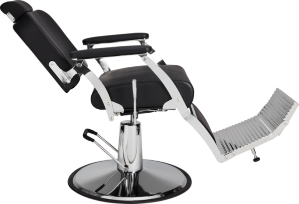 Barberstoel Zilver - Afbeelding 4