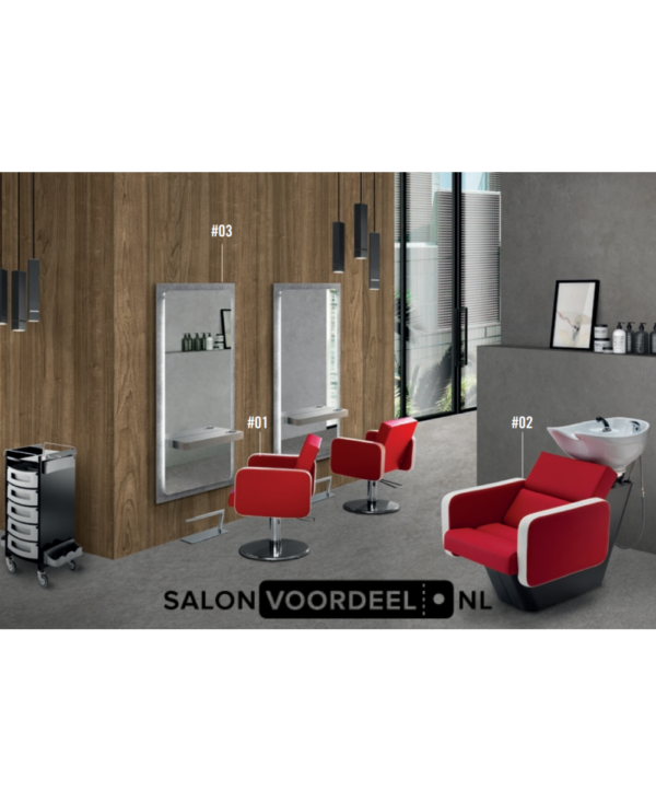 dames kappersstoel domina 4