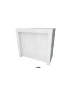 Balie Hoogglans Wit 120 cm 1