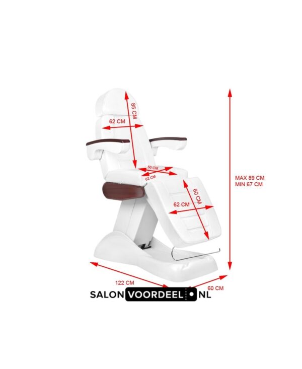 Elektrische Behandelstoel McQueen W 3 motoren 4