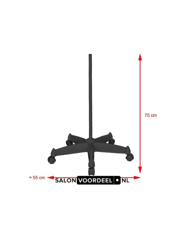 Loupelamp op statief -zw 8012/5 6