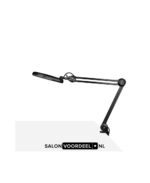 Loupelamp tafel zwart 11