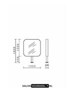 Spiegel Eiland I Pure 2