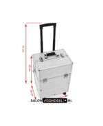 Beauty Koffer Glamour 9006 Zilver 4