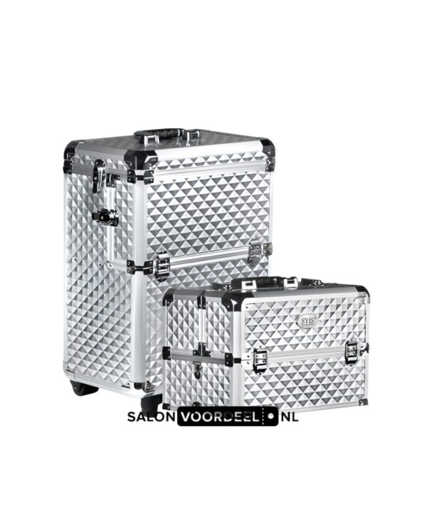 Beauty Koffer SA102 SILVER 13
