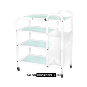 Werkwagen Beauty met handdoekenmand 1