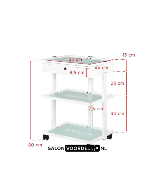 Werkwagen Beauty The luxe 2