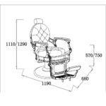 Barberstoel Clint Brown 2