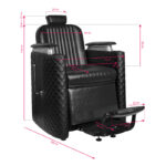 Gabbiano Barberstoel Bernardo Zwart  7