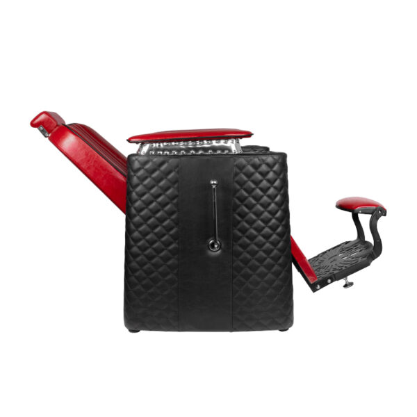 Gabbiano Barberstoel Bernardo Zwart/Rood  4