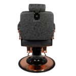Gabbiano Barberstoel Boss HD Copper Oud Leer Zwart  5