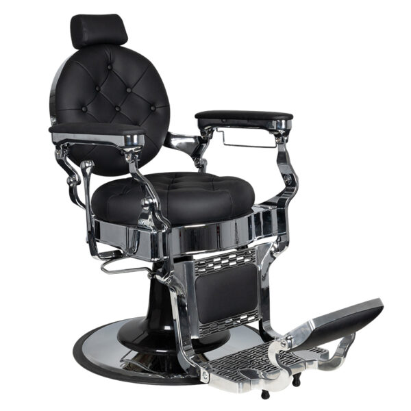 Gabbiano Barberstoel Claudius Zilver/Zwart  2