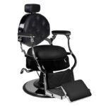 Gabbiano Barberstoel Ettore Zwart  1