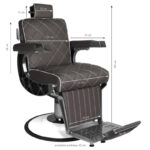 Gabbiano Barberstoel Giuseppe bruin  6