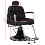 Gabbiano Barberstoel Luca zwart  7