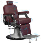 Gabbiano Barberstoel Marco Bruin  9