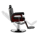 Gabbiano Barberstoel Rocco Zwart  4