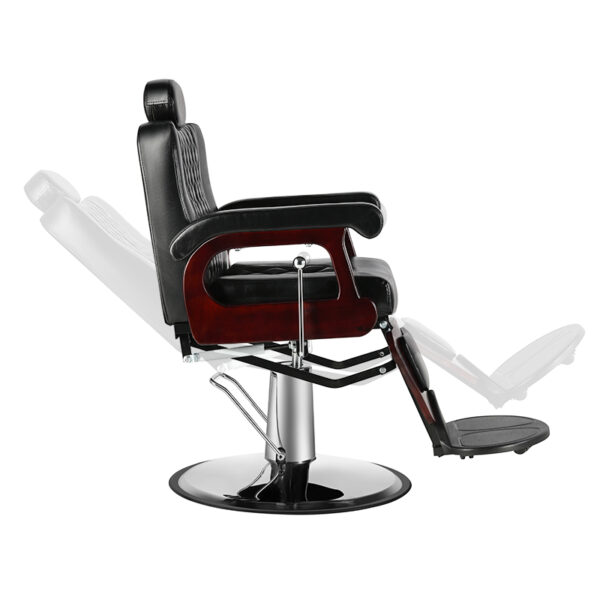 Gabbiano Barberstoel Rocco Zwart  4