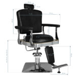 Hair system Barberstoel SM180 Zwart  6