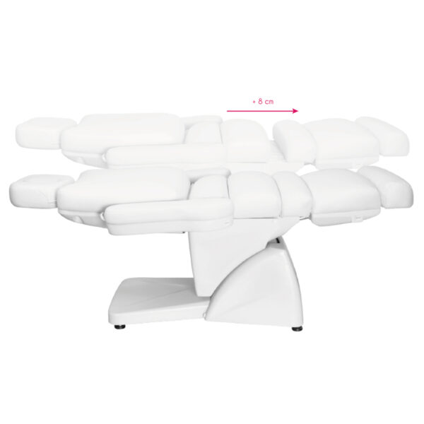 Elektrische Behandelstoel Azzurro 878 5 Motoren Wit  8