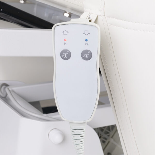 Elektrische Behandelstoel voor wimpers Ivette Professional Wit  11