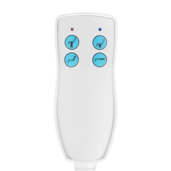 Elektrische behandelstoel Azzurro 871a 2 motoren Wit  8