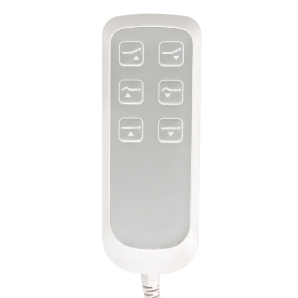 Elektrische behandelstoel Lux 273B 3 Motoren Grijs  8