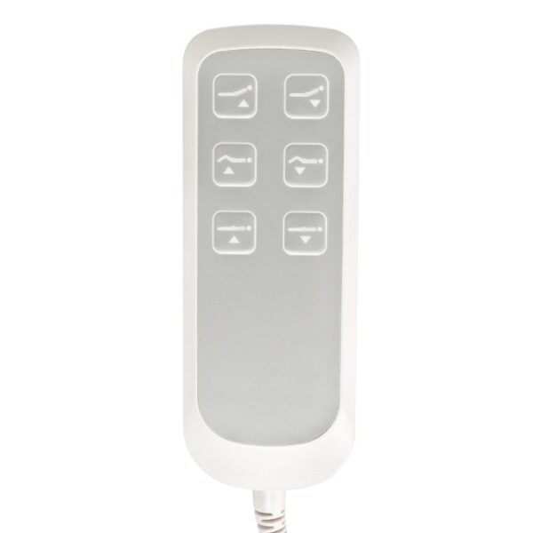 Elektrische behandelstoel Lux 273b 3 motoren Wit  8