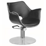 Gabbiano Kappersstoel Geneve Zwart  1