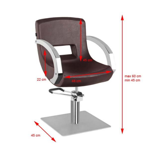 Gabbiano Kappersstoel Q-3111 Bruin  5