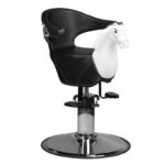 Gabbiano Kinderstoel Kapper Paard Zwart  1