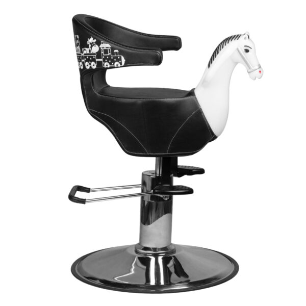 Gabbiano Kinderstoel Kapper Paard Zwart  4