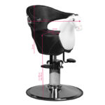 Gabbiano Kinderstoel Kapper Paard Zwart  6