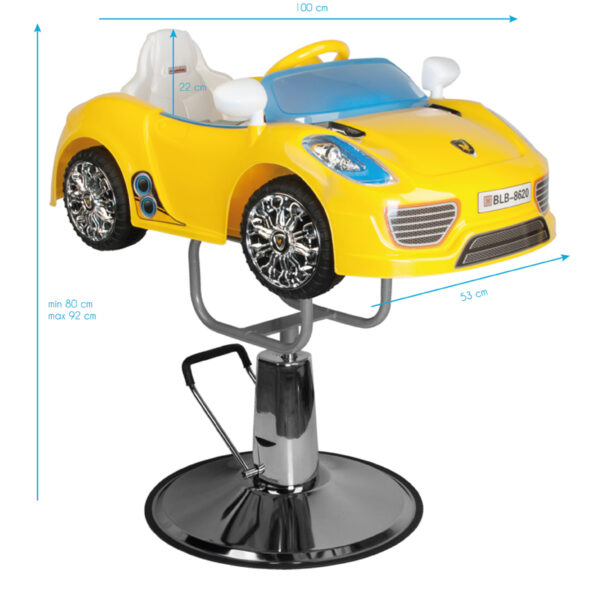 Gabbiano Kinderstoel Kapper Porsche B041C Geel  6