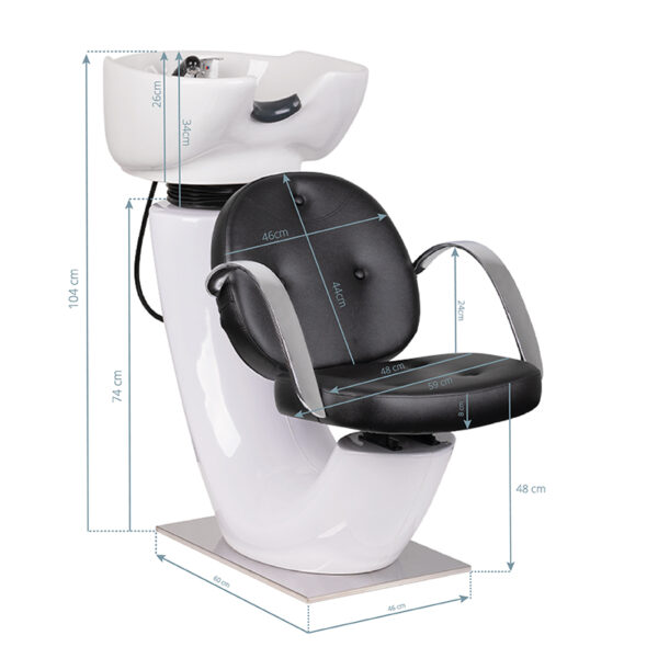 Gabbiano Wasunit Asti Zwart  8