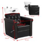 Gabbiano Wasunit Berlijn Lux Zwart  6