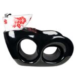 Gabbiano Wasunit Mallow Zwart  6