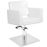Gabbiano ankara white hairdressing chair  1