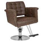 Hair System Kappersstoel HS48 Bruin  1