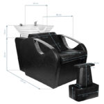 Hair System Wasunit HSB59 Zwart  2