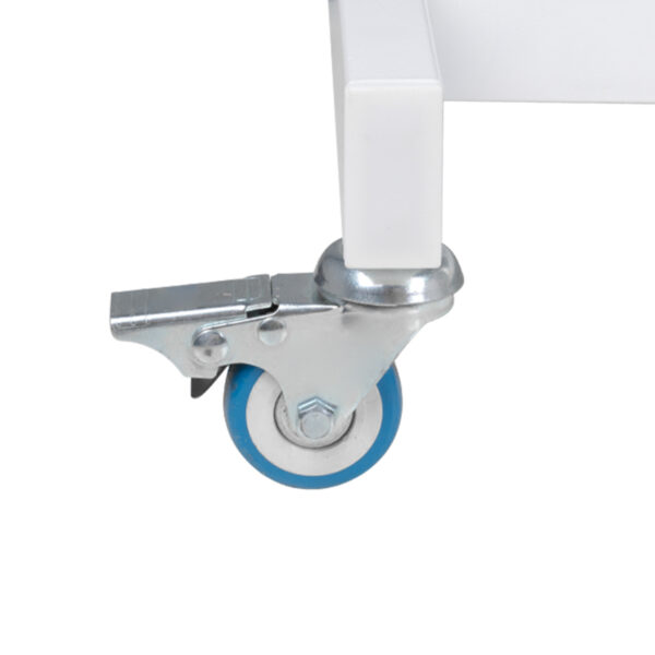 Hydraulische Behandelstoel met wielen Basic 210 Wit  5