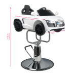 Kinderstoel kapper Audi B041G Wit  5