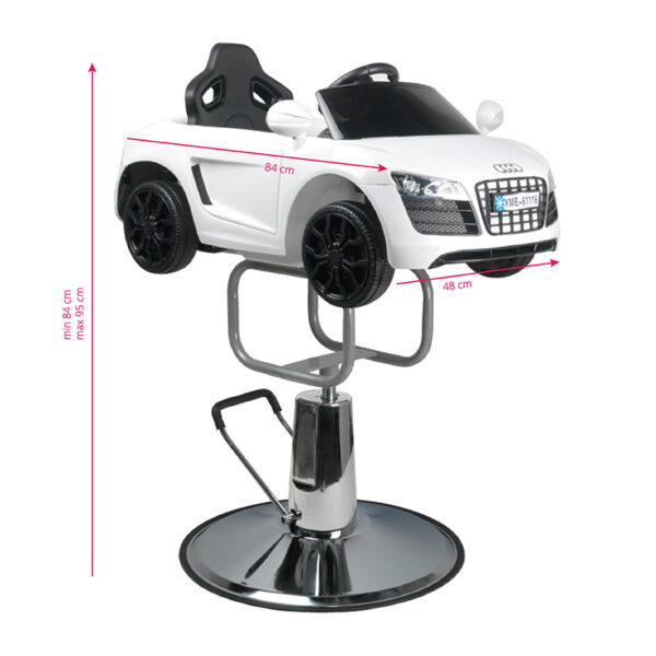 Kinderstoel kapper Audi B041G Wit  5
