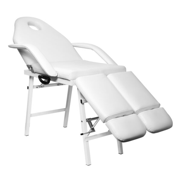 Opvouwbare behandelstoel P270 Pedicure Wit  2