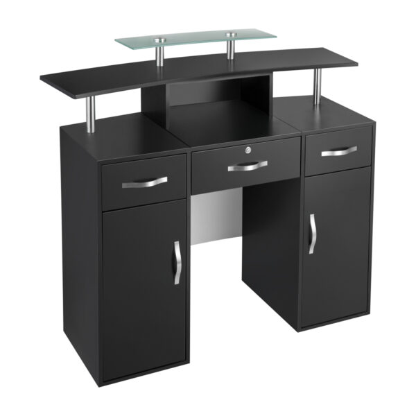 GABBIANO Salon balie YR-203 ZWART  2