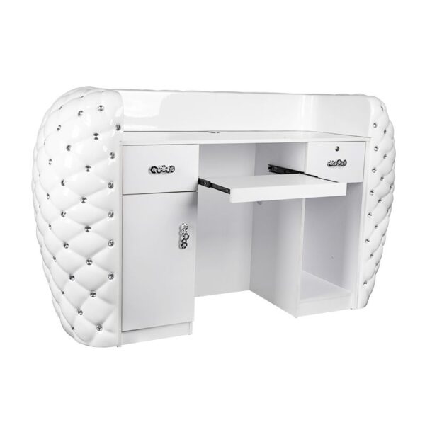 Gabbiano witte diamanten salon balie  3