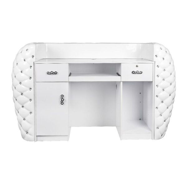 Gabbiano witte diamanten salon balie  4