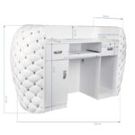 Gabbiano witte diamanten salon balie  5